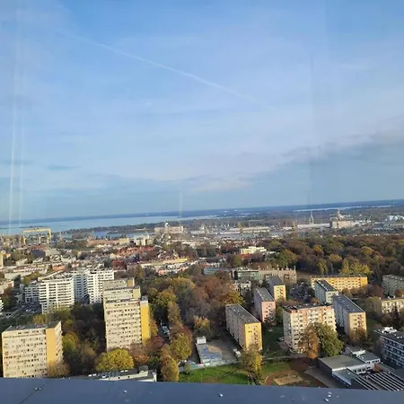 Franko - Hanza Tower Apartmán Štetín