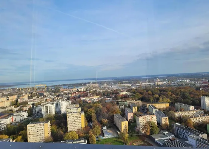 Franko - Hanza Tower Апартаменты Щецин